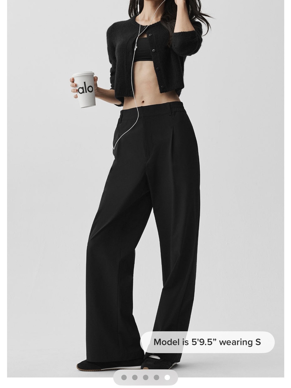 Alo High Waisted Pursuit Trousers
